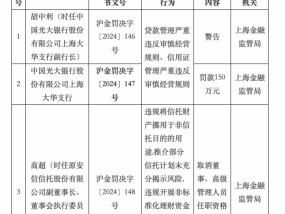 处罚落地！这家信托前实控人之女被取消高管任职资格三年