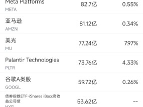 12月20日美股成交额前20：Palantir获瑞银看好，股价大涨8.5%